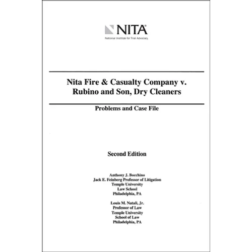 Nita Fire V. Rubino: Case File - Paperback