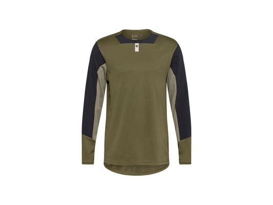 Fox Racing 25 Defend Long Sleeve X-Large Olive Green Jersey