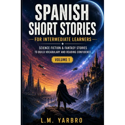 Spanish Short Stories Intermediate Level: Sci-Fi Fantasy Edition Volume 1 - Paperback