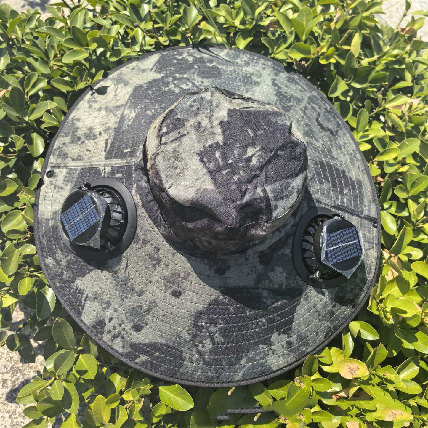 Solar Double Fan Hat