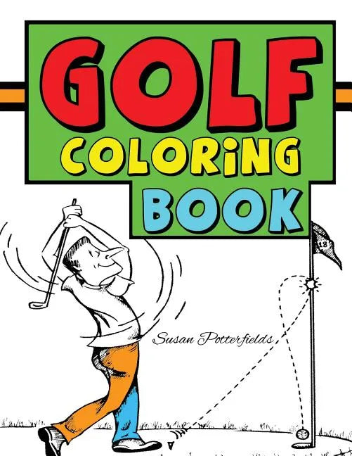 Golf Coloring Book - Paperback