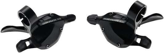 SRAM X5 Trigger Shifter Set - 3 x 10-Speed Black