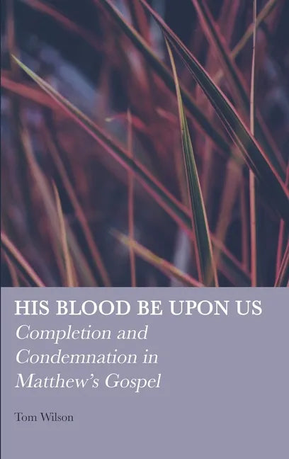 His Blood be Upon Us: Completion and Condemnation in Matthew's Gospel - Hardcover