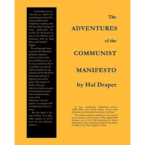 The Adventures of the Communist Manifesto - Paperback