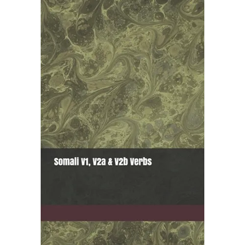 Somali V1, V2a & V2b Verbs - Paperback