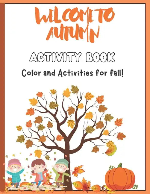 KsBooks Giant autumn Activity Book: Halloween & Thanksgiving Activity Book for All - Paperback