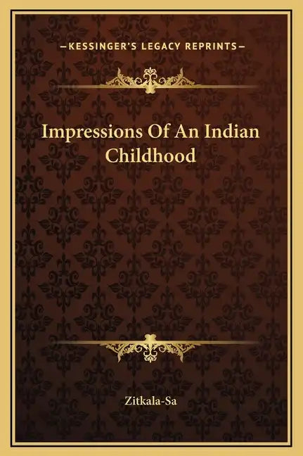 Impressions of an Indian Childhood - Hardcover