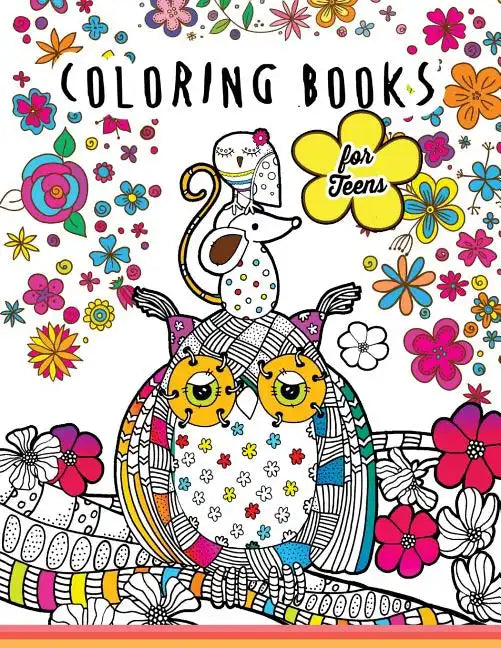 Coloring books for teens: Kawaii Doodle Pattern Inspirational Coloring Books for Adutls - Paperback