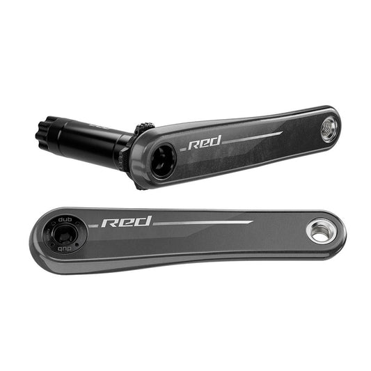 SRAM RED 1x XPLR Wide Crank Arm Assembly - 155mm 13-Speed 8-Bolt Direct Mount DUB Spindle Natural Carbon E1