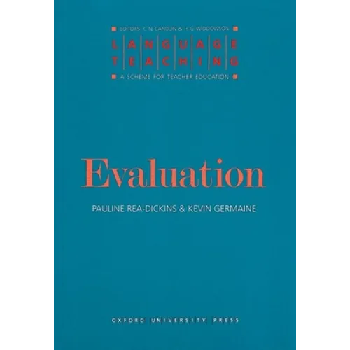Evaluation - Paperback