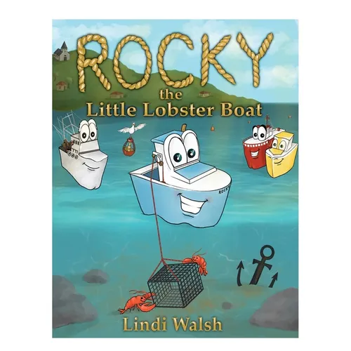Rocky the Little Lobster Boat - Hardcover