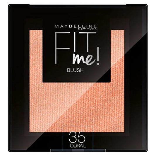 Maybelline New York Fit Me Blush Corail-35 - Creamy, Blendable, Natural-Looking Makeup