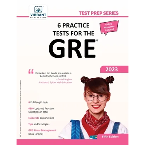 6 Practice Tests for the GRE - Paperback