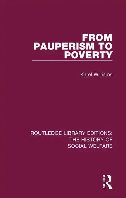 From Pauperism to Poverty - Paperback