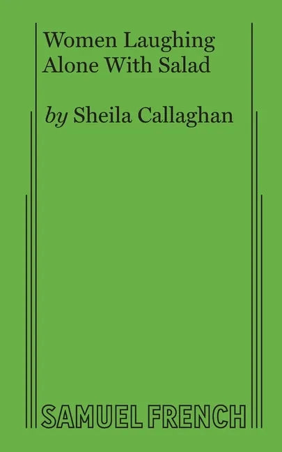 Women Laughing Alone With Salad - Paperback