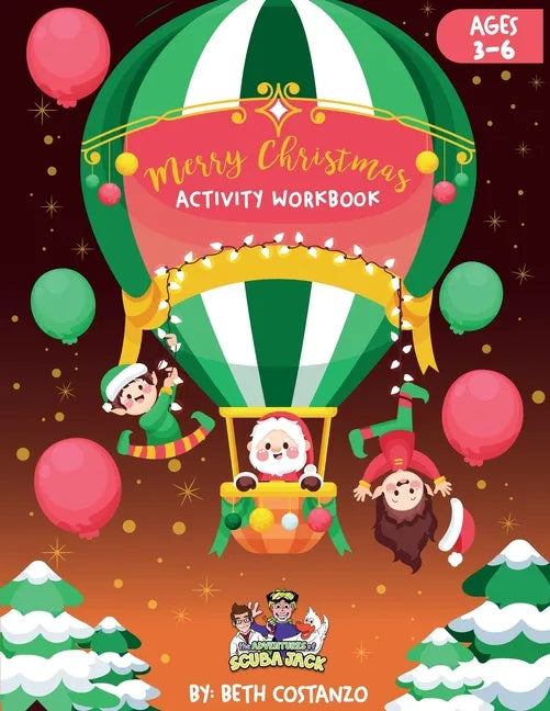 Christmas Activity Workbook for Kids - Paperback
