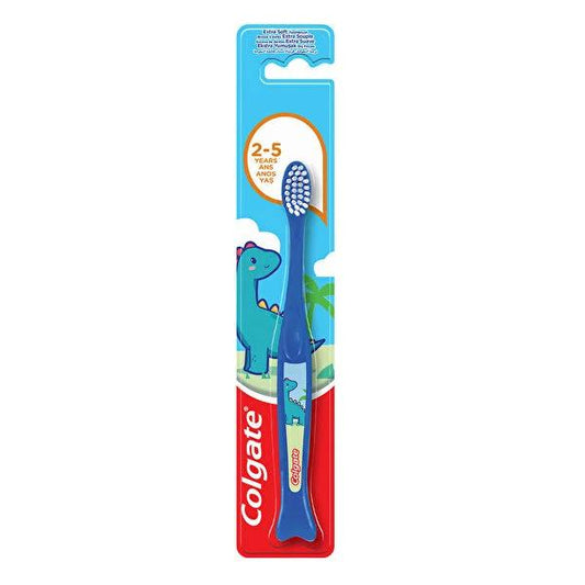 Colgate Children's Toothbrush for Kids Aged 2+, Promotes Good Oral Hygiene, Fun Brushing Experience