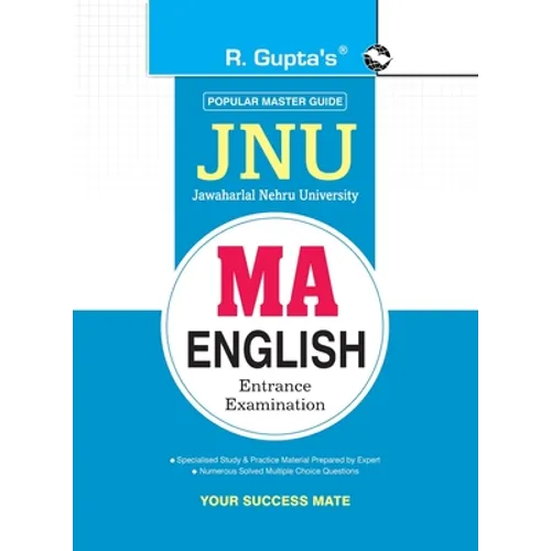 Jawaharlal Nehru University (JNU) MA English Entrance Exam Guide - Paperback