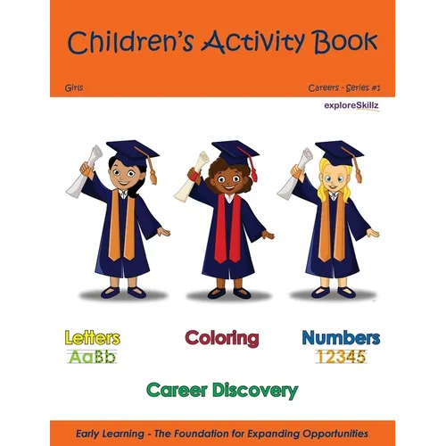 Children's Activity Book - Girls Edition: Early Childhood Learning Activity Books for Girls - Paperback