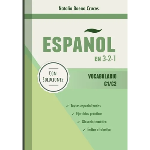 Español en 3-2-1: Vocabulario C1/C2 - Paperback