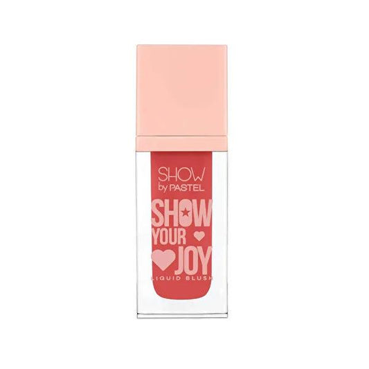 Show By Pastel Liquid Blush Show Your Joy No.58 - Long Lasting Liquid Blush for Natural Makeup Look
