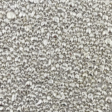 1 oz Troy Ounces Silver Poured Shot .999+ Fine Silver
