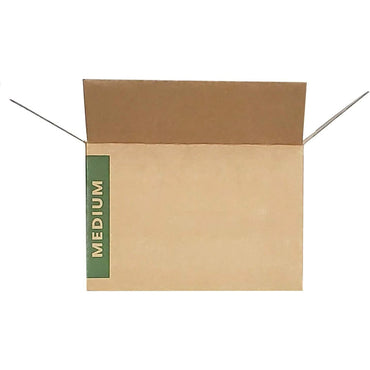 10-Pack: Medium Moving Boxes with Handles (Refurbished)