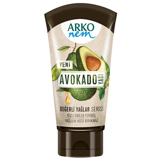 Arko Moisture Avocado Oil Cream 60ml - Hydrating Formula | Rich in Vitamin E