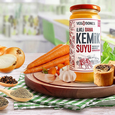Veg & Bones Bone Broth - Vegetable Infused 480ml | Natural Ingredients