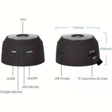 1080P Mini Wireless 2.4G Surveillance Hidden Camera