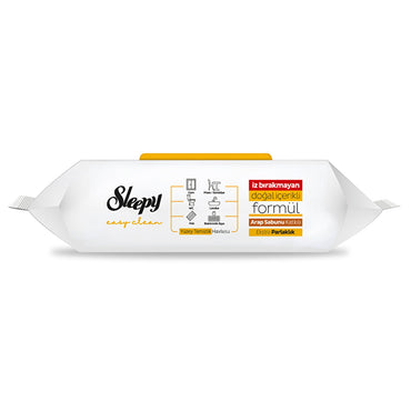 Natural Surface Cleaning Cloths with Arabic Soap - 100 Count | Eco-Friendly