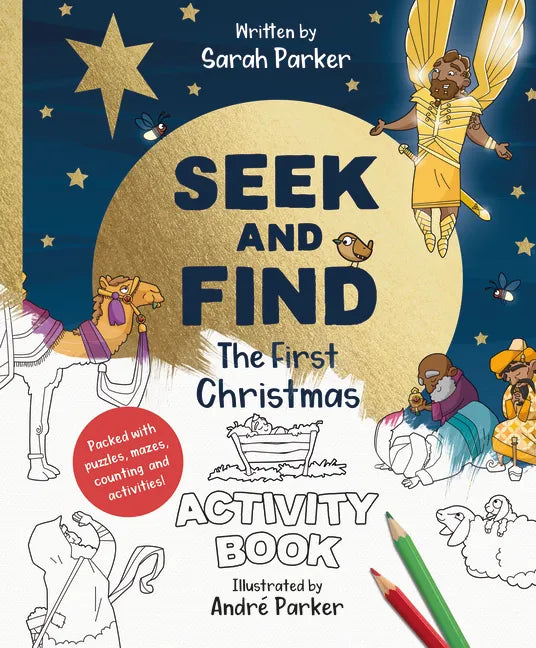 Seek and Find: The First Christmas Activity Book: Packed with Puzzles, Mazes, Counting, and Activities! - Paperback