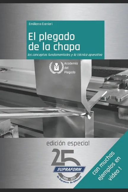 El plegado de la chapa: los conceptos fundamentales y la técnica operativa - Paperback