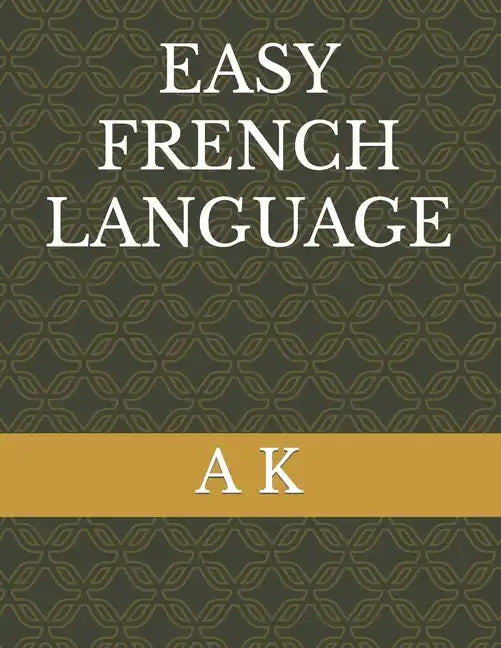 Easy French Language - Paperback