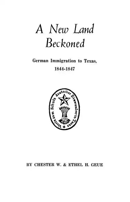 New Land Beckoned - Paperback