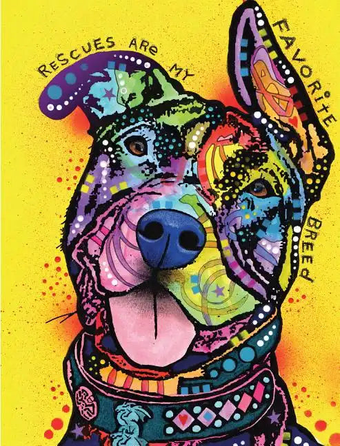 Dean Russo Rescues Are My Favorite Breed Journal - Hardcover