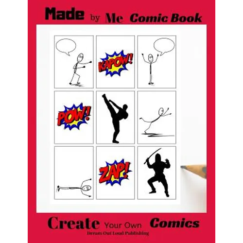Made by Me Comic Book: Create Your Own Comics - Paperback
