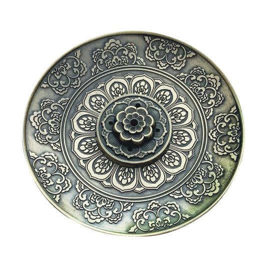 Bronze Incense Burner with Intricate Design