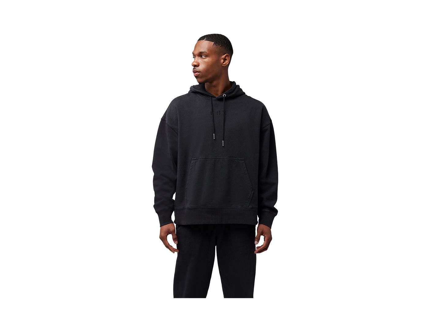 Fox Racing 25 Wordmark Hoodie X-Large Black Shirt