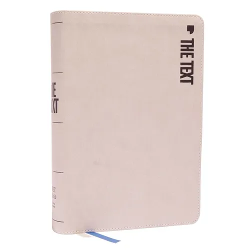 The Text Bible: Uncover the Message Between God, Humanity, and You (Net, Stone Leathersoft, Comfort Print) - Imitation Leather