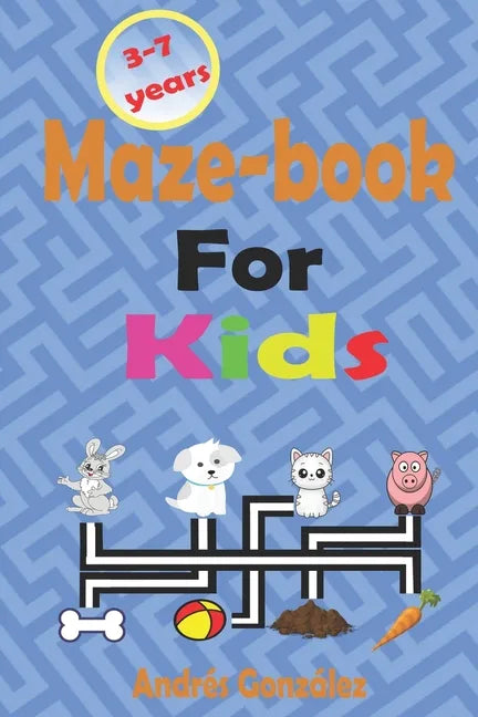 Maze-book for Kids - 3-7 Years - Paperback