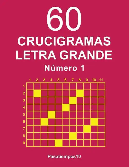 60 Crucigramas Letra Grande - N. 1 - Paperback