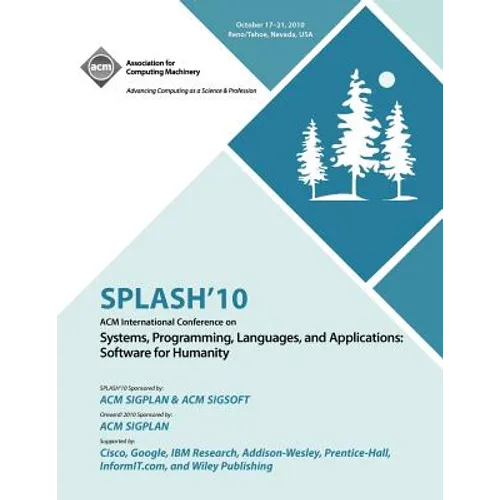 Splash 10: ACM Conference on Systems, Programming Languages and Applications - Paperback