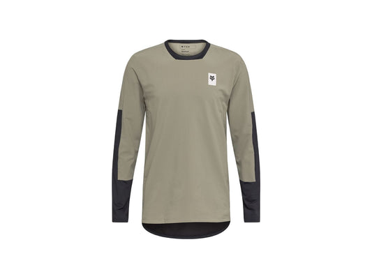 Fox Racing 25 Defend Thermal LS X-Large Light Brown Jersey