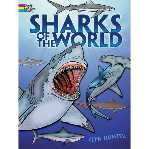 Sharks of the World Coloring Book - Paperback