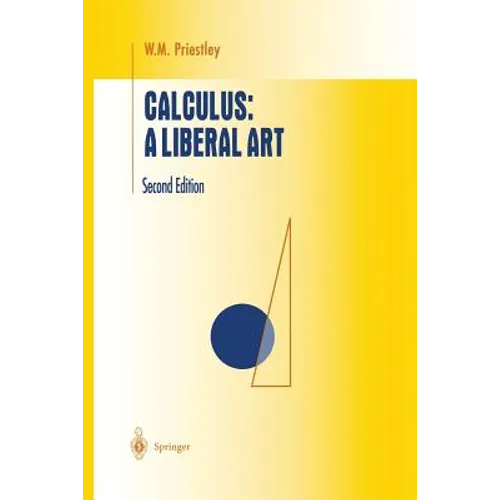 Calculus: A Liberal Art - Paperback