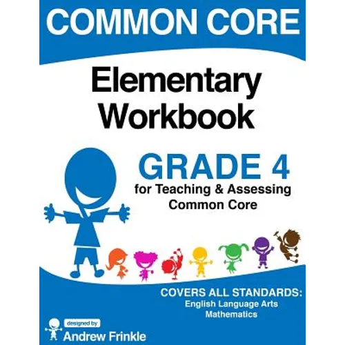 Common Core Elementary Workbook Grade 4 - Paperback