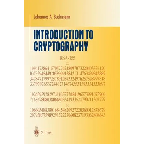 Introduction to Cryptography - Paperback