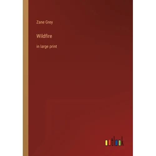 Wildfire: in large print - Paperback