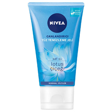 Nivea Facial Cleansing Gel for Normal & Combination Skin - Gentle, Natural Ingredients, 5.07 fl oz